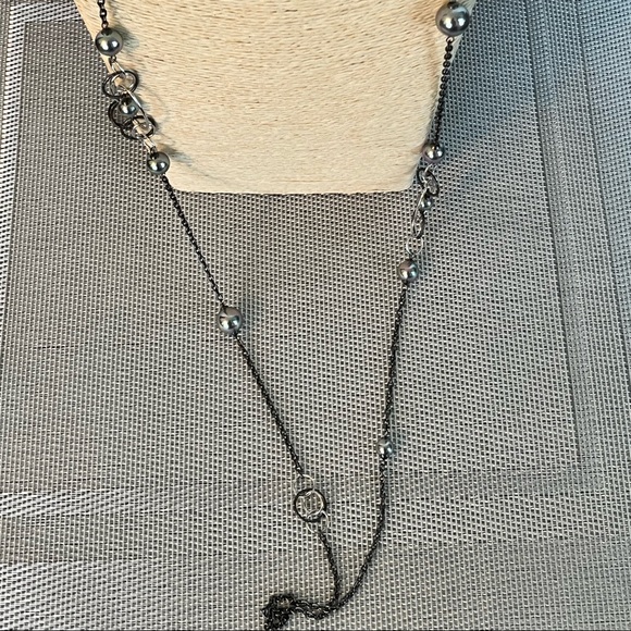 MARJORIE 1890 PRE-LOVED AUTHENTIC CLASSIC 8mm TAHITIAN FAUX PEARL NECKLACE SET - Picture 13 of 16